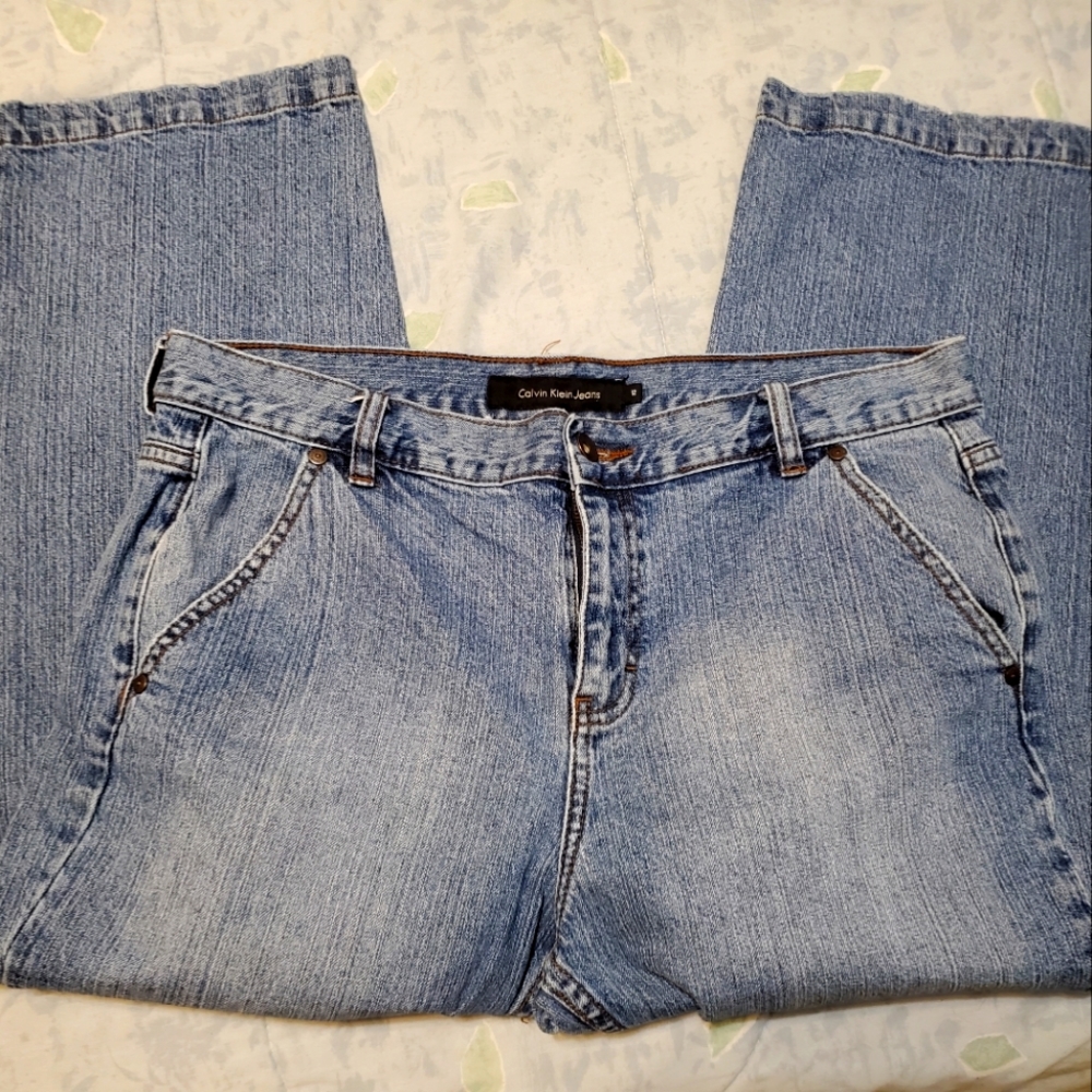 Calvin Klein cropped jeans